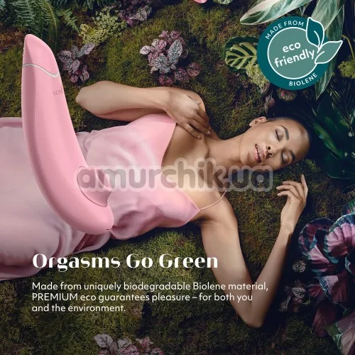Симулятор орального сексу для жінок Womanizer The Original Premium ECO, рожевий