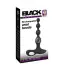 Анальний ланцюжок з вібрацією Black Velvets Rechargeable Anal Beads, чорний - Фото №13