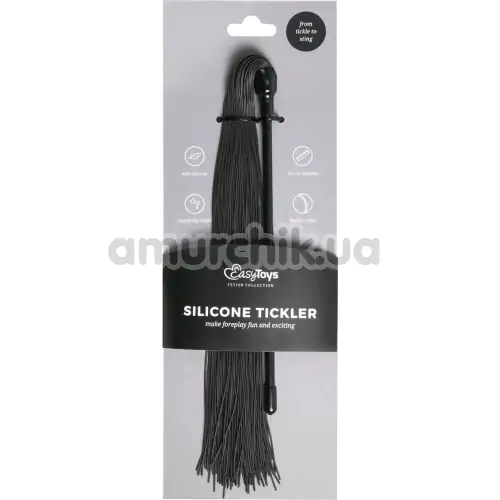 Флогер Easy Toys Silicone Tickler, чорний