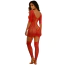 Комбинезон Star Night Bow Lace Bodystocking, красный - Фото №4