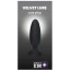 Анальная пробка Sweet Em Velvet Lure Core Plug, черная - Фото №4