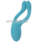 Вибратор Cala Azul Dani Couples Vibrator, голубой - Фото №1