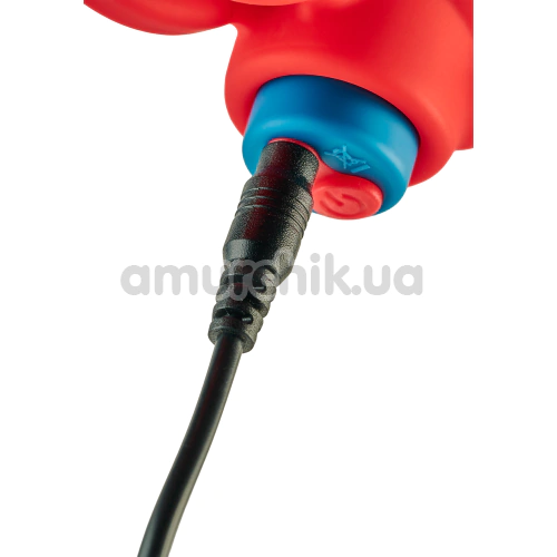 Виброкольцо для члена Love Signal Thrill Ring, красное