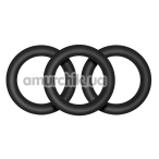 Набор эрекционных колец Performance VS2, черный - Фото №1