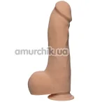 Фалоімітатор The D Dual Density Ragin D 10.5 Inch With Balls, тілесний - Фото №1