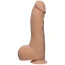 Фалоімітатор The D Dual Density Ragin D 10.5 Inch With Balls, тілесний - Фото №1