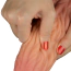 Фаллоимитатор Dual-Layered Silicone Nature Cock LV411018, коричневый - Фото №17