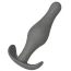 Анальна пробка Cheeky Love Silicone Plug With T-Handle, сіра - Фото №2