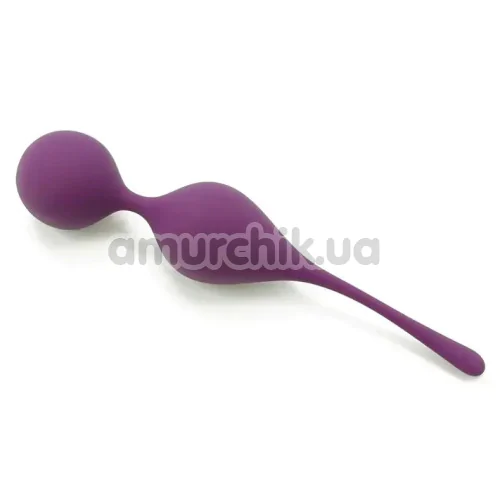 Вагинальные шарики Sweet Em Velvet Lure Bloom Duo, фиолетовые