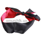 Повязка на глаза Wild Play Satin Eye Mask C18, черно-красная - Фото №1