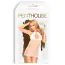 Комплект Penthouse Lingerie Libido Boost, білий: пеньюар + трусики-стрінги - Фото №3