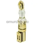 Вібратор Metallic Uno Gold, золотий - Фото №1