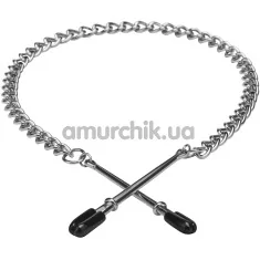 Зажимы для сосков Steamy Shades Tweezer Intimate Nipple Clamps, серебряные - Фото №1