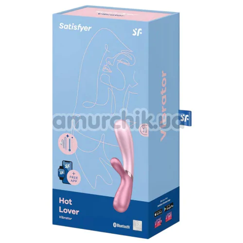 Вібратор з підігрівом Satisfyer Hot Lover, рожевий