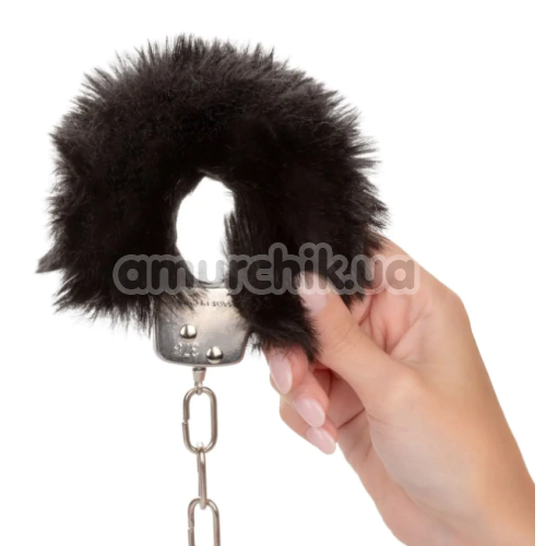 Наручники Ultra Fluffy Furry Cuffs, чорні
