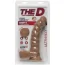 Фаллоимитатор The D Dual Density Ragin D 9 Inch With Balls, коричневый - Фото №2
