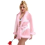 Пеньюар Star Night Elegant Sensual Bathrobe, рожевий - Фото №3