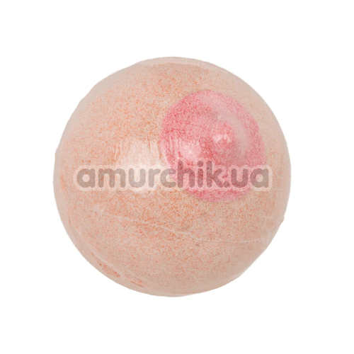 Бомбочка для ванни у вигляді грудей Bath Bomb Boob - полуниця, 180 г