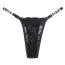 Трусики-стринги Star Night Love Rhinestone Panties, черные - Фото №6