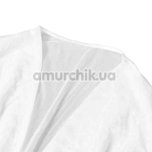 Пеньюар Star Night Sensual Ruffle Night Robe, белый