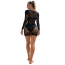 Платье Star Night Shiny Chic Mini Dress, черное - Фото №13