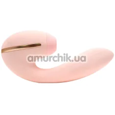 Вибратор для клитора и точки G KissToy Tina Mini, светло-розовый - Фото №1