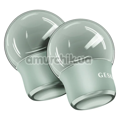 Массажер для лица и тела Geske Cool & Warm Face and Body Massager 7 in 1, зеленый