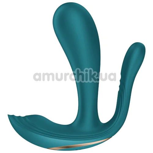Вибратор Satisfyer Top Secret + Battery Powered, зеленый - Фото №1