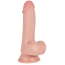 Фаллоимитатор Knight Cock Triple Density Dildo 7.5, телесный - Фото №1