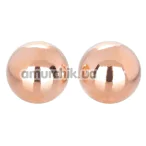 Вагінальні кульки Climax Weighted Kegel Balls, золоті - Фото №1
