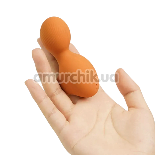 Вібратор на палець Sweet Em Velvet Lure Ring, помаранчевий