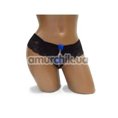 Трусики-стринги женские G-String черные (модель 2389) - Фото №1