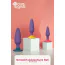 Набор анальных пробок Love Signal Smooth Adventure Set, фиолетовый - Фото №10