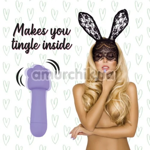 Клиторальный вибратор FeelzToys Mister Bunny, фиолетовый
