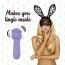 Клиторальный вибратор FeelzToys Mister Bunny, фиолетовый - Фото №3