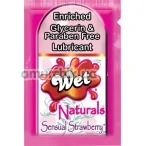 Лубрикант Wet Naturals Sensual Strawberry 3 ml - Фото №1