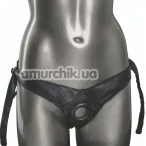 Трусики для страпона Universal Love Rider Platinum Harness, чорні - Фото №1