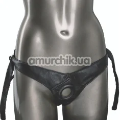 Трусики для страпона Universal Love Rider Platinum Harness, чорні - Фото №1