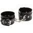 Наручники sLash Leather Double Fix Hand Cuffs, чорні - Фото №1
