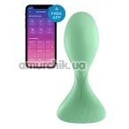Анальная пробка с вибрацией Satisfyer Trendsetter, бирюзовая - Фото №1