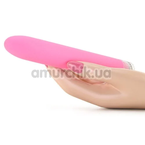 Вибратор Bree Olson Bree's Silky Smooth Straight Vibe, розовый