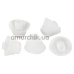 Набор насадок на симулятор орального секса для женщин Womanizer W100, W500, Pro40, +Size, белый - Фото №1