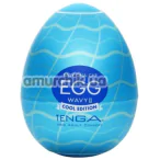 Мастурбатор Tenga Egg Wavy II Cool Edition Волнистый II - Фото №1