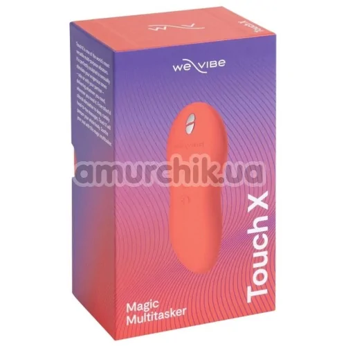 Вібратор We-Vibe Touch X Crave Coral (ві вайб тач ікс Кораловий)