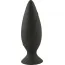 Анальна пробка Malesation Small Silicone Butt Plug, чорна - Фото №1