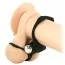 Віброкільце Silicone Lovers Gear Ball Spreader Enhance, чорне - Фото №6