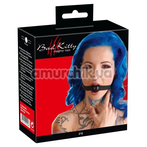 Кляп Bad Kitty Naughty Toys Ball Gag, черный