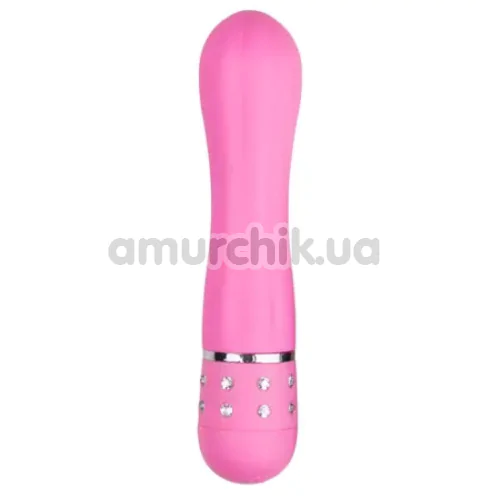 Вибратор Easy Toys Diamond Vibrator с расширением, розовый - Фото №1