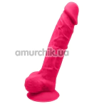 Фаллоимитатор Real Love Premium Silicone Dildo 7 с мошонкой, розовый - Фото №1