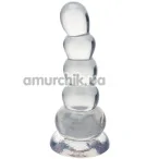 Анальная пробка Clear Stone Series Quivering Queen - Фото №1